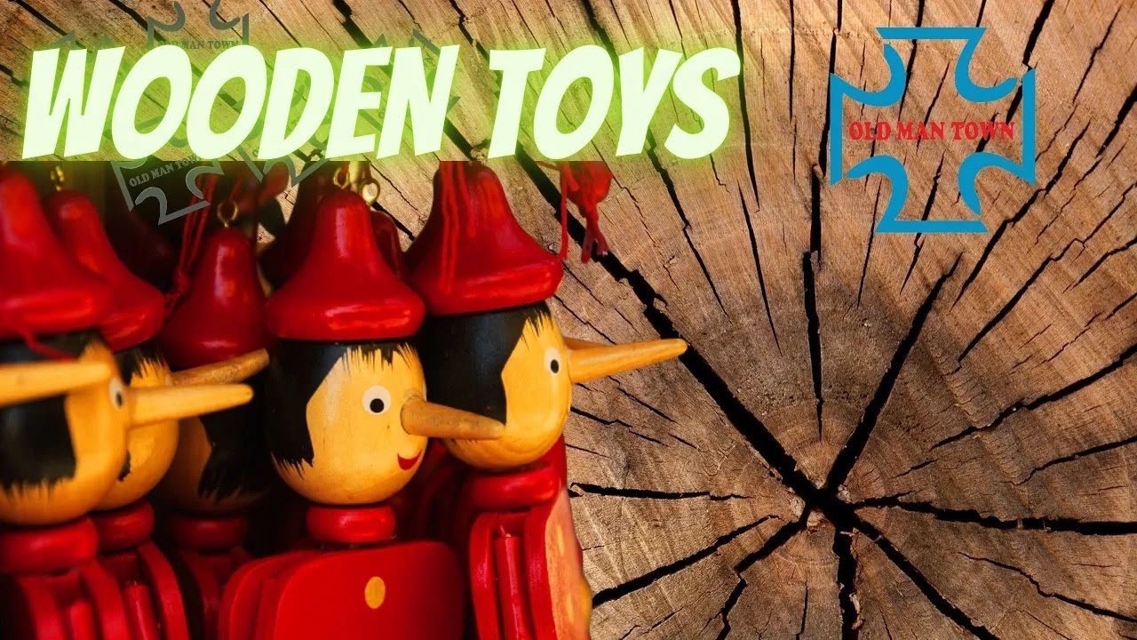 Classic Wooden Toys : Wooden puppets