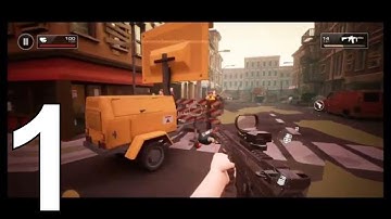 Project H.A.Z.A.R.D Zombie FPS Part 1 Gameplay Android IOS