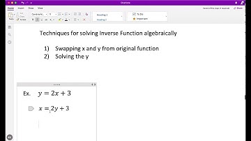 BC Pre Calculus 12 Inverse Function (Part 3)