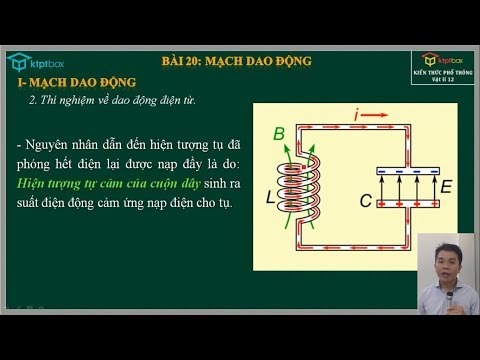Video Bài 20: Mạch dao động - Vật Lý 12 - youtube