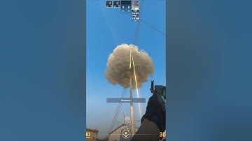 Лучший Смок на пальму на карте Dust2 CS2! #cs #csgo #cs2 #counterstrike #кс2 #shorts #dust2 #ксго
