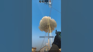 Лучший Смок на пальму на карте Dust2 CS2! #cs #csgo #cs2 #counterstrike #кс2 #shorts #dust2 #ксго