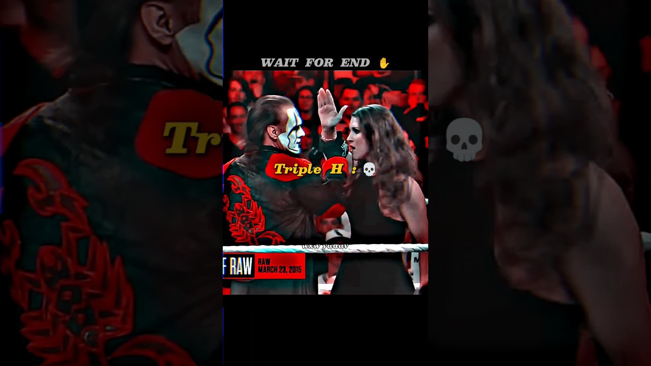 Stephanie Slaps That Shocked the Audience! ☠️ 