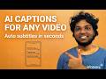 How to Add AI Captions to Any Video: Auto Subtitle Generator in Subclip App