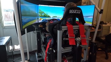 Eracing lab rs mega ultimate rig with Simhub motion