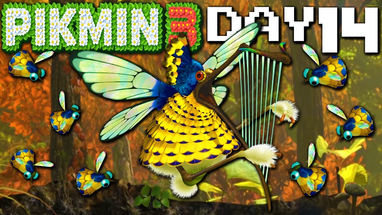 Pikmin 3 Scornet Maestro Scuffle Boss Fight DAY 14 Nintendo Wii U HD Gameplay Walkthrough pikmin-3-scornet-maestro-scuffle-boss-fight-day-14-nintendo-wii-u-hd-gameplay-walkthrough