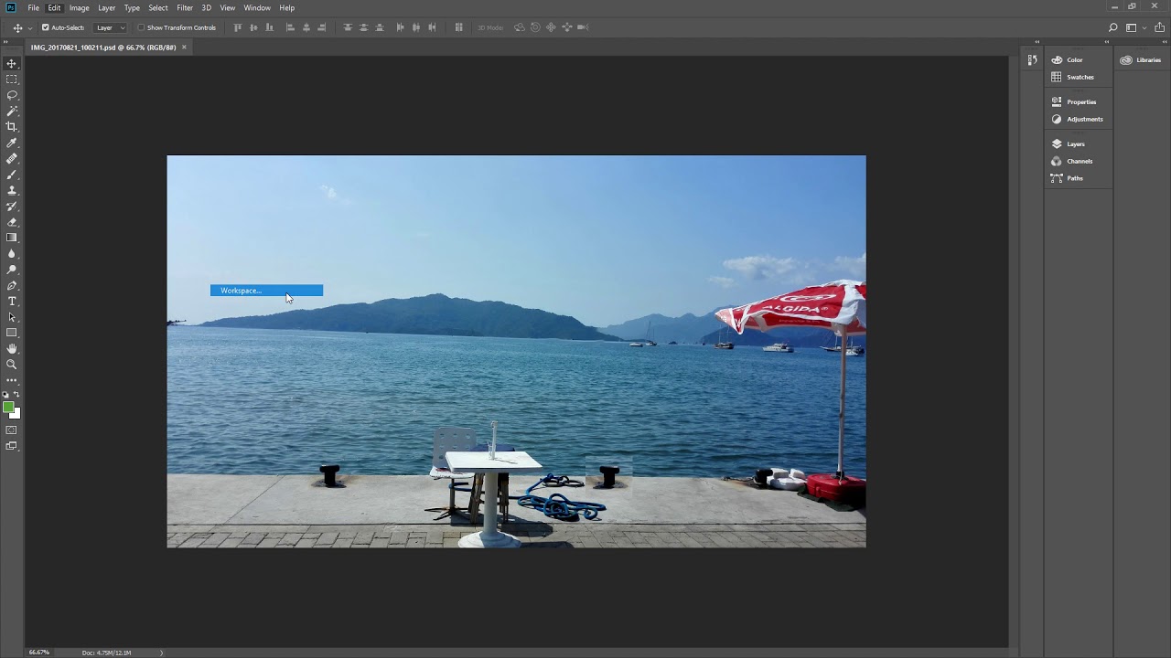 How To Restore Default Workspaces in Photoshop CC 2018 ...