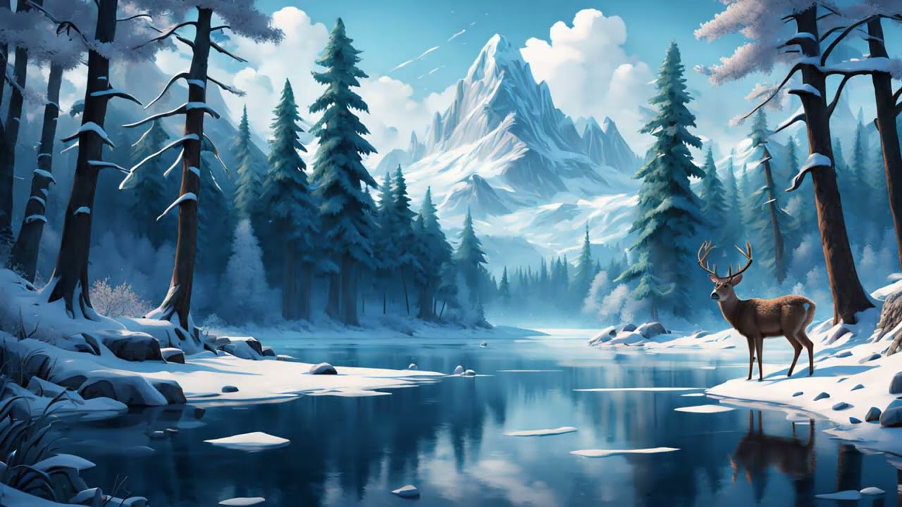 Winter Guitar - quiet peaceful music