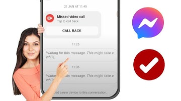 How to Fix Messenger Waiting for this message This might take a while Problem
