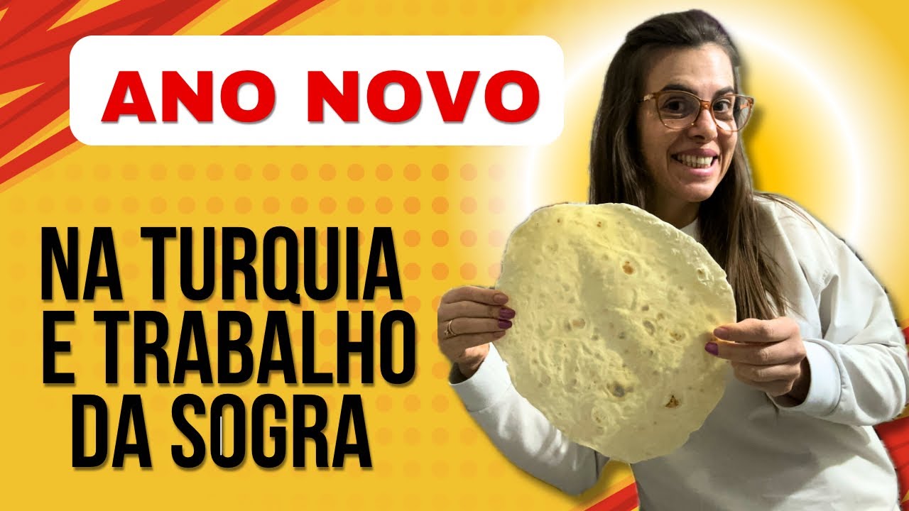Inverno turco - Trabalho da sogra - café da tarde 