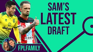 ​​FPL 2021/22 SAM'S LATEST DRAFT - Fantasy Premier League Tips 21/22
