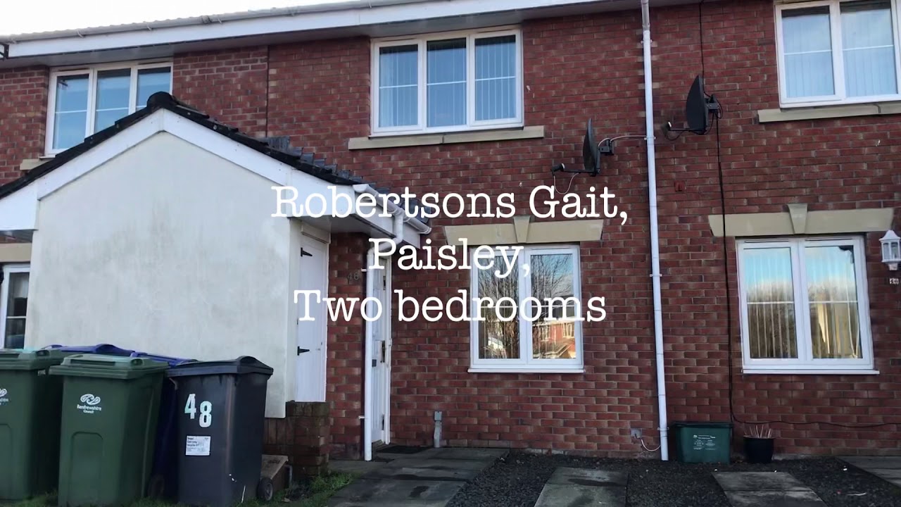 Robertsons Gait, Paisley, 2 bedrooms YouTube