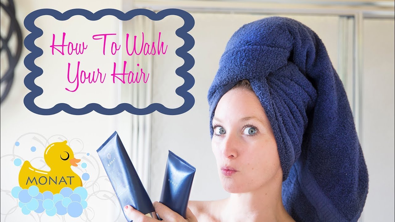 How To Wash Your Hair MONAT YouTube