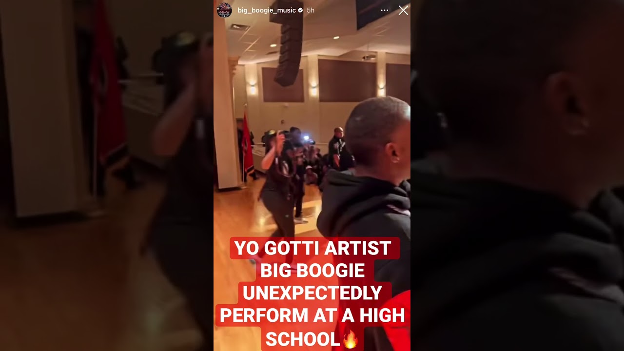 CMG ARTIST BIG BOOGIE LEGENDARY PERFORMANCE AT WHITE HAVEN HIGH🔥cmg 