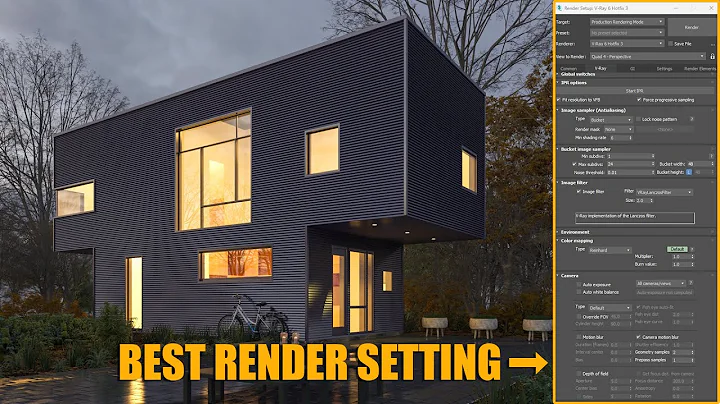 V-Ray 6 3DsMax Best Render Setting Tutorial