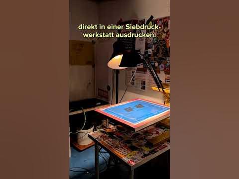 WELCHER Drucker für SIEBDRUCK Folien? - YouTube