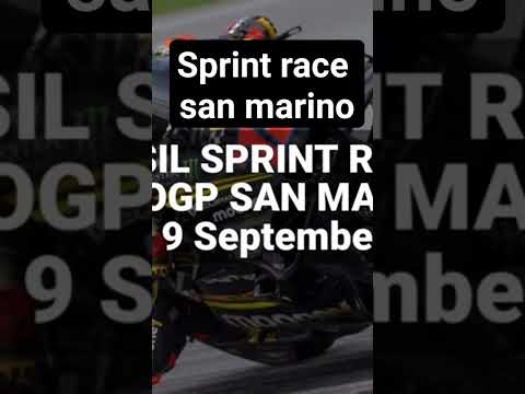 Hasil Sprint Race Motogp San Marino #shorts