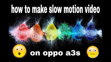 How to make smooth slow motion in oppo a3s or some another device