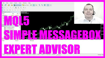 MQL5 TUTORIAL - SIMPLE MESSAGEBOX EXPERT ADVISOR