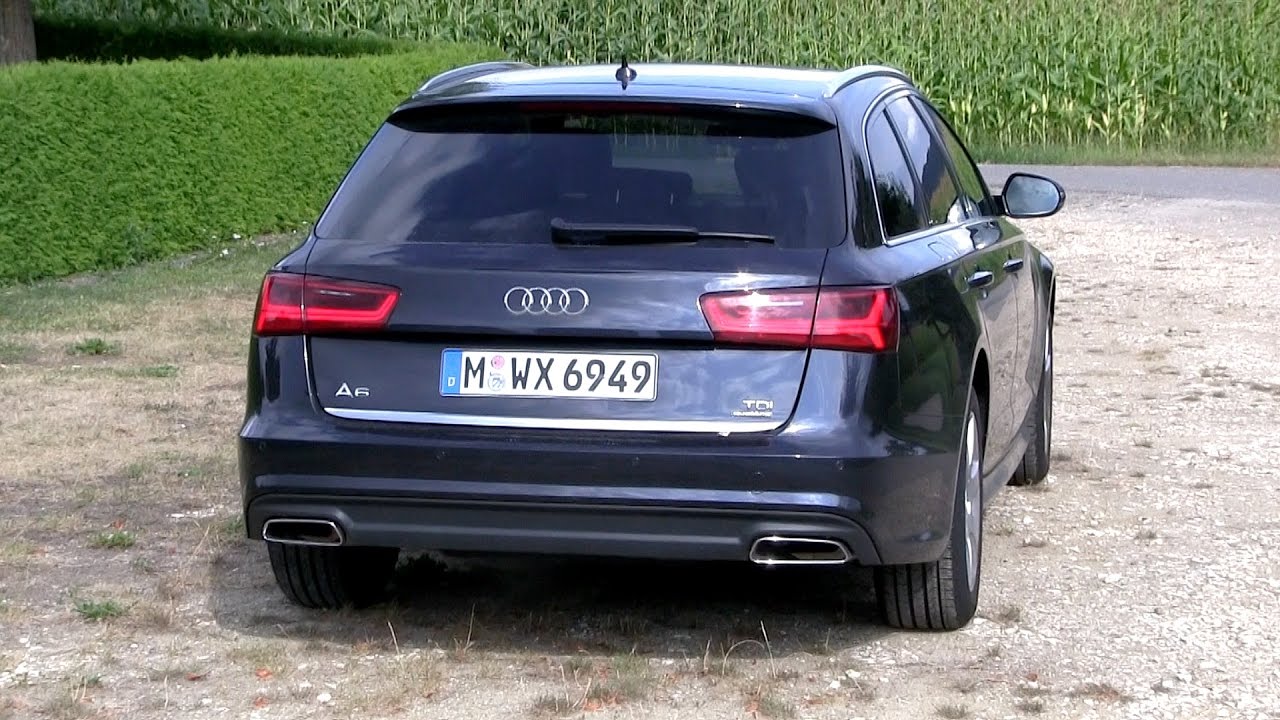 2016 Audi A6 Avant 3 0 TDI 272 HP TEST DRIVE