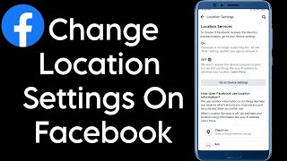 How To Change Facebook Location Setting