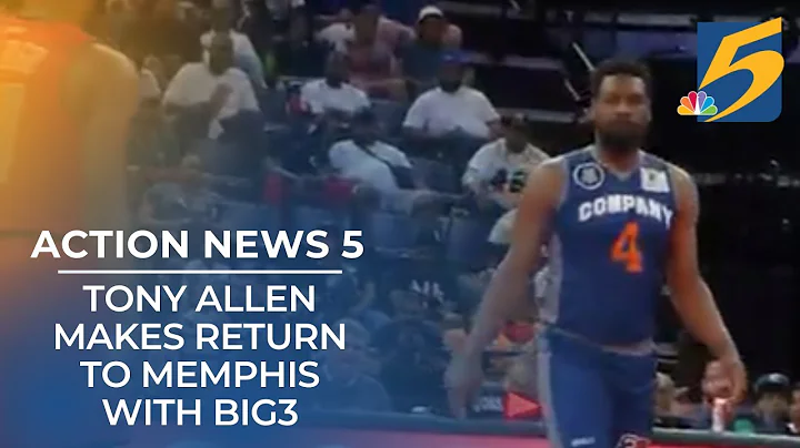 Tony Allen makes return to Memphis with Big3
