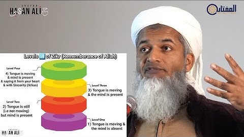4 different levels of Zikr | Shaykh Hasan Ali #zikr #levels #piety #goodness #wholesome