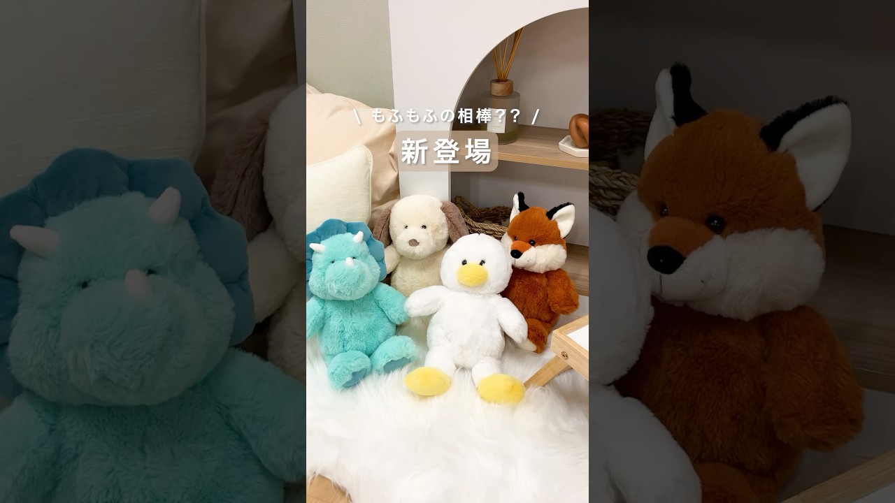 C/D:18719] [セット数:6pcs] ぬいぐるみ あひる 25cm WH＊YE