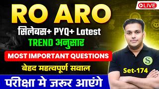 UPPSC RO ARO 2026 Pre & Mains Most Important Topics Questions + PYQ previous year question paper 174