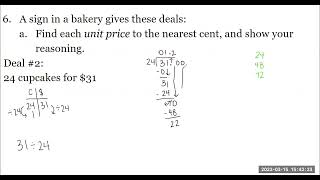 Unit 5 End Unit Study Guide #6a Deal 2