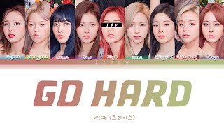 TWICE || Go Hard but you are Jihyo (Color Coded Lyrics Karaoke)