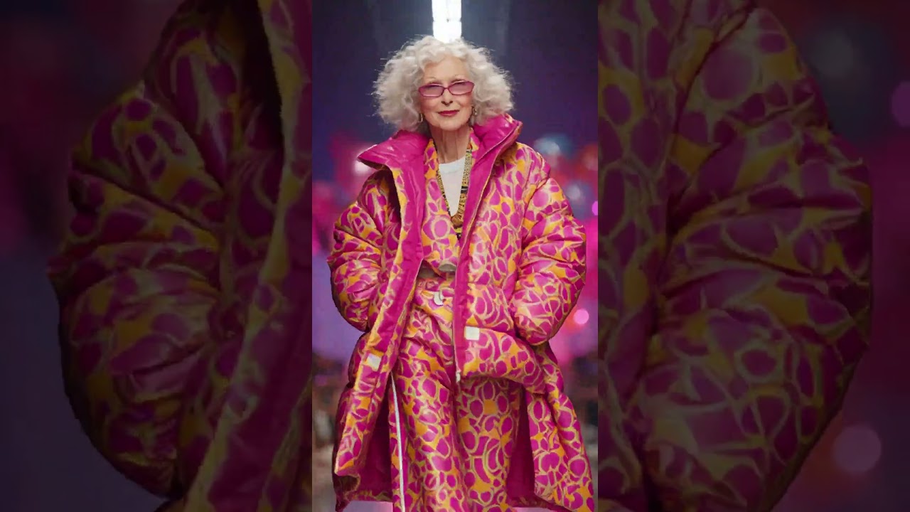 The Ageless Runway Revolution #AgelessRunway #elderlystyle #NextGenFashion #RunwayRevolution #Chic