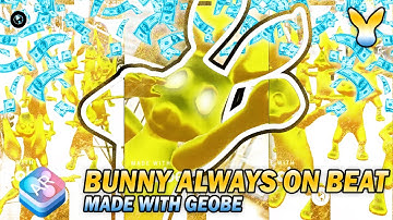 Bunny ALWAYS ON BEAT - ARKit - Geobe App