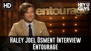 Haley Joel Osment Interview - Entourage Movie & Returning to Acting