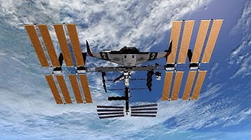 ORBITER 2016 - ISS Docking Practice With Realistic Rotation And Orbital Parameters