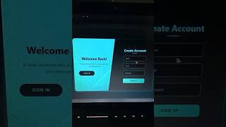 Amazing Login Form using HTML, CSS &amp; JavaScript! 🔐#coding #frontendcourse #programming #htmlcss