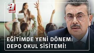 Öğrenci yerine öğretmen taşınacak! Bakan Tekin depo okul sistemini anlattı! | A Haber