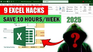 9 FAST Excel Hacks to Save You HOURS of Work