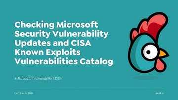 Automate Microsoft & CISA Vulnerability Updates with Rewst