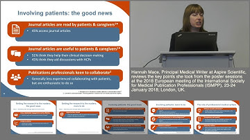 ISMPP European Meeting 2018: Conference summary (posters)