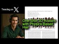 One-Shot 3D Avatars with Physics-Based Hair