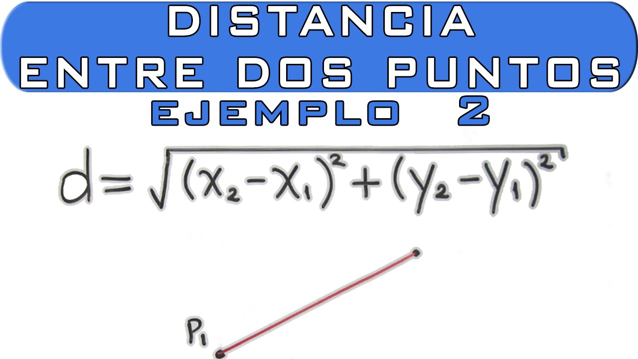 Distancia en linea recta