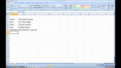 Tutorial: Mail merge in word and Mean, median mode Excell