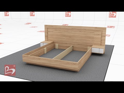Видео: Как се сглобява легло с табла и табла?