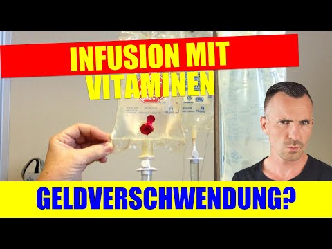 Vitamin Shot durch Infusion. Neuer Trend aus Miami - Nützlich oder einfach nur teuer?