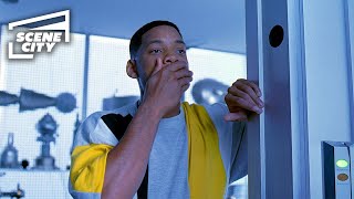 Men in Black: Jay Accidentally Trashes Headquarters (Will Smith HD Clip)