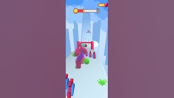 Blob Runner 3D Gameplay level 22 TalhaPro Best Hyper Casual Mobile Games Free Games #shorts akv