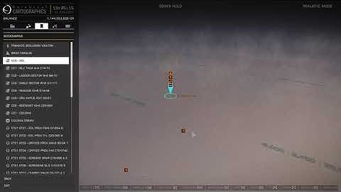 Elite Dangerous - Galaxy map bug