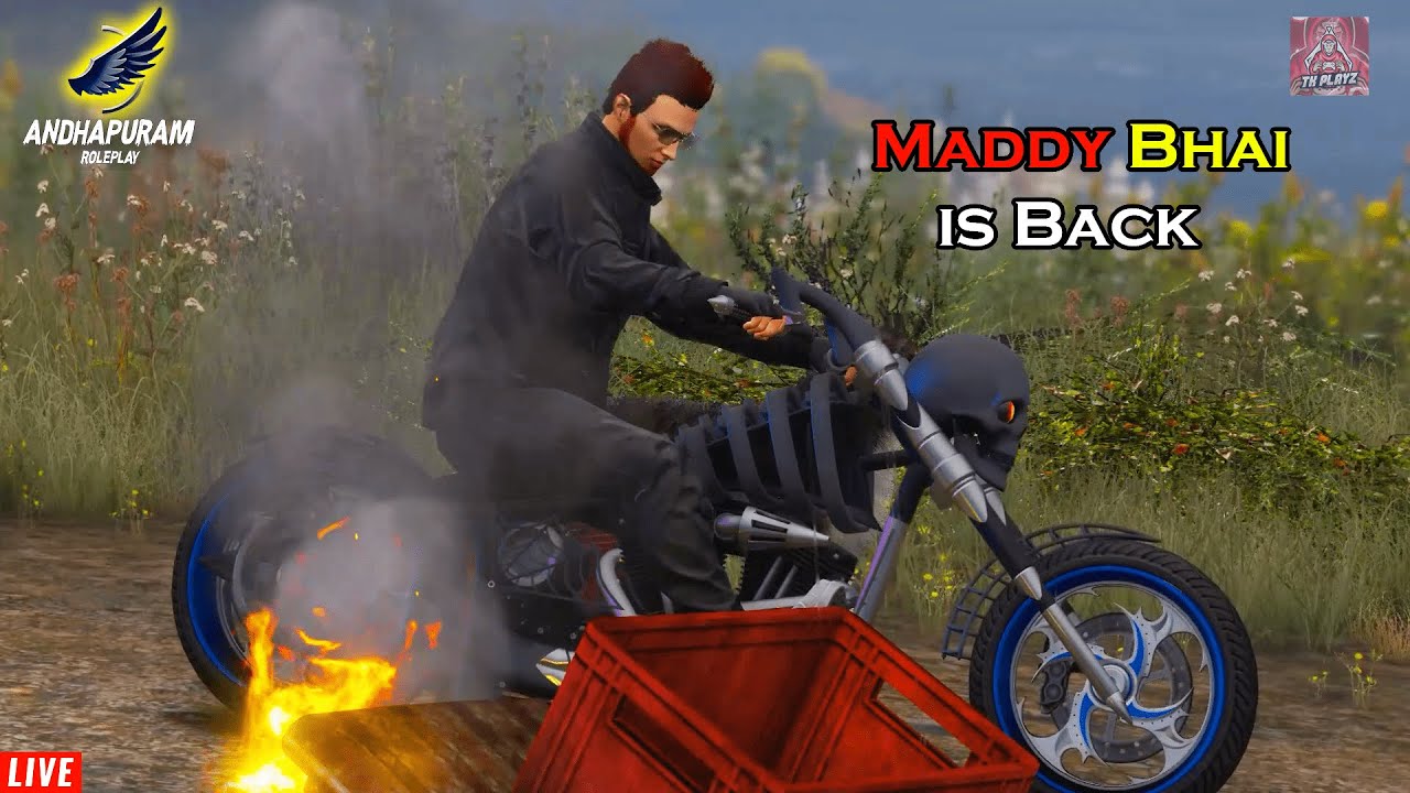 Maddy Bhai is Back in Andhapuram Roleplay Live tamil | Andhpuram GTA V RP | TK PlayZ - தமிழ்