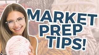 Craft Show Prep Vlog! Time management tips for busy handmade business owners!🧶